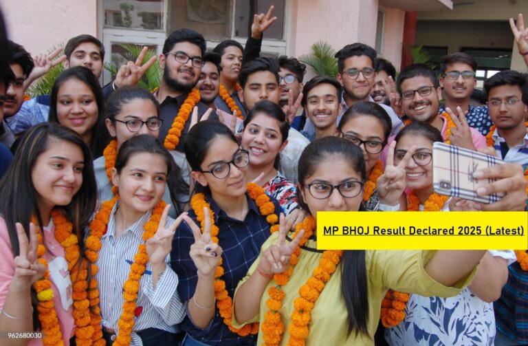 Mp Bhoj Result 2025