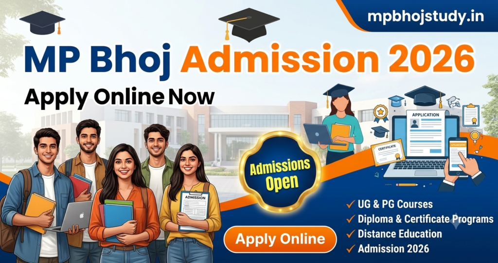 MP Bhoj Admission 2026: Apply Online