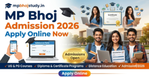 MP Bhoj Admission 2026 Apply Online